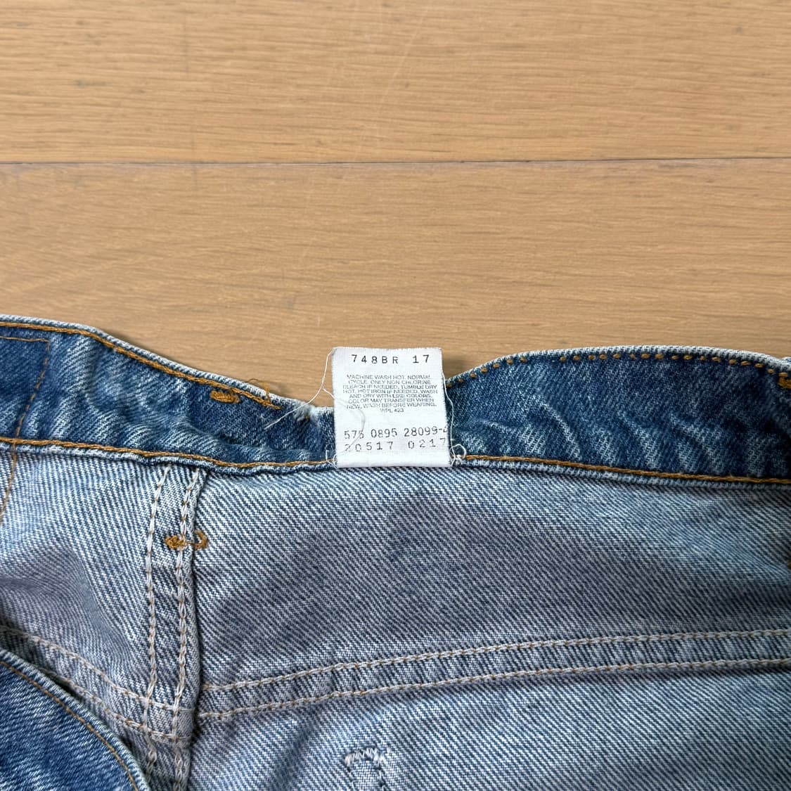 90년대 리바이스 517 부츠컷 데님 Made in USA 미국 빈티지 상품이미지4