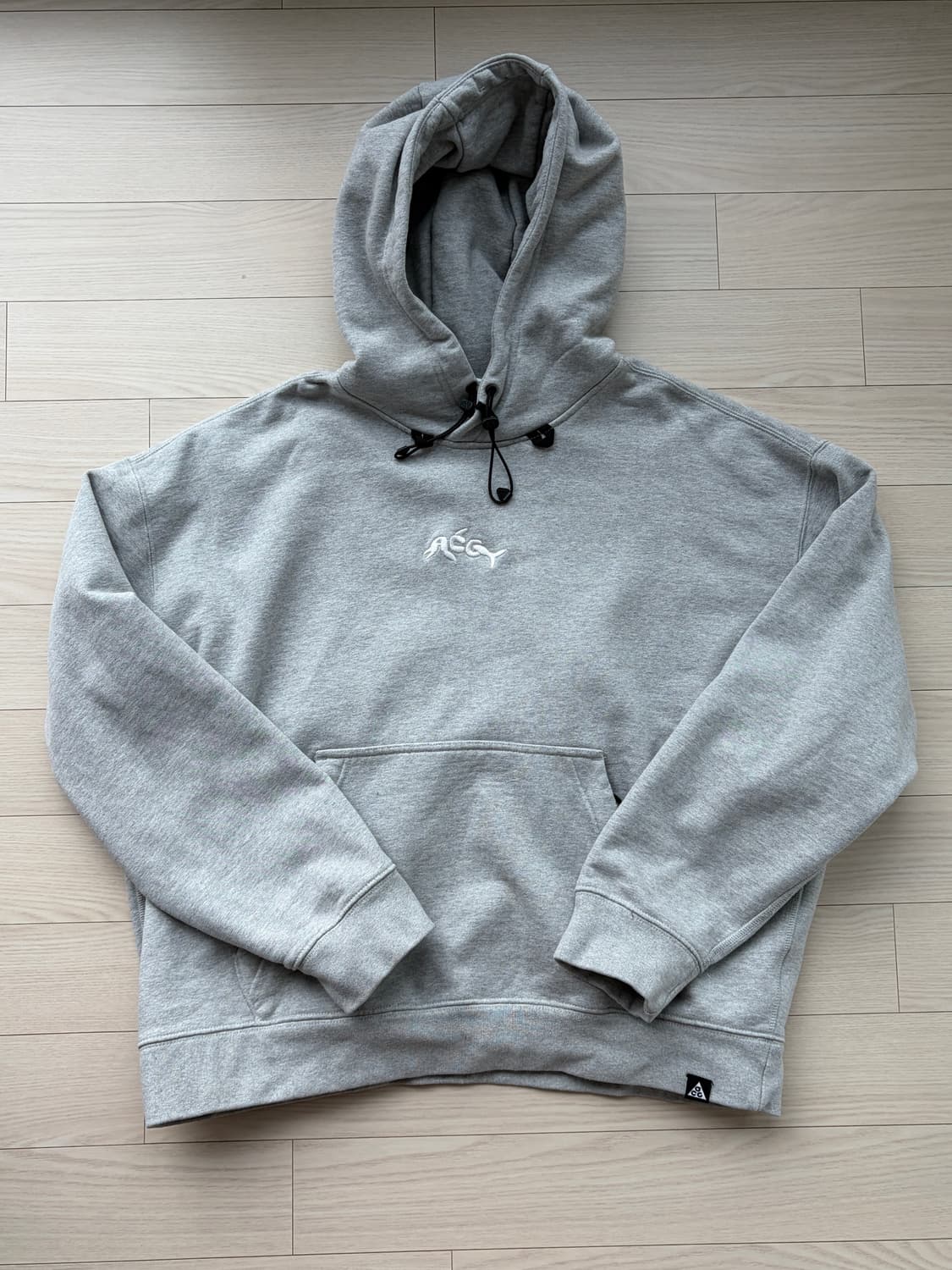 [국내정품] 나이키 ACG 돌핀 후드 그레이 헤더 XXL (105) 상품이미지1