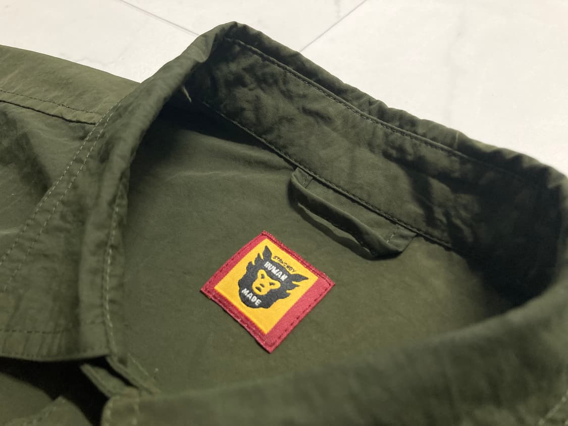 휴먼메이드 23SS 캠핑 숏슬리브 나일론 반팔 셔츠 XL 100-105 상품이미지5