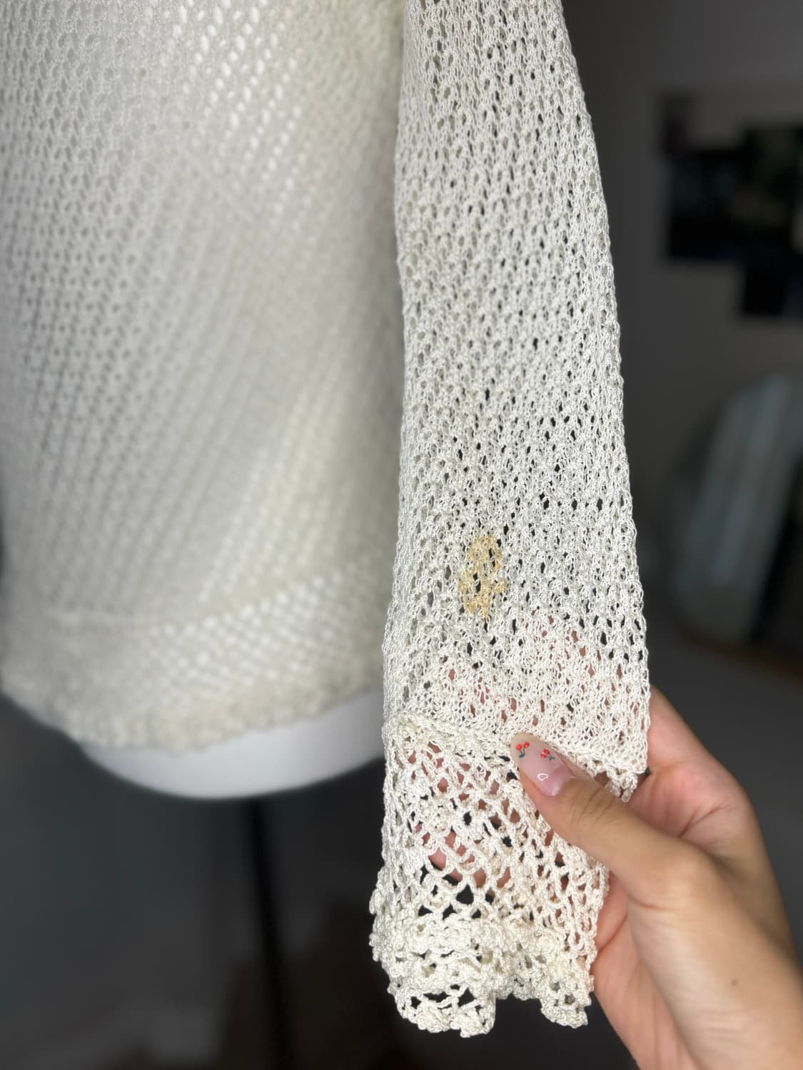 페어리 프릴 크로셰 가디건 상품이미지5