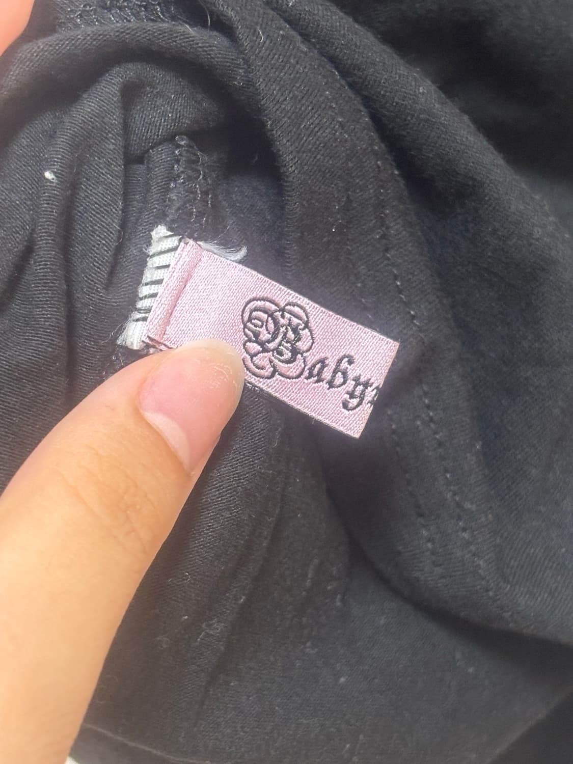 베이비메탈클럽 히비 티 블랙 상품이미지4