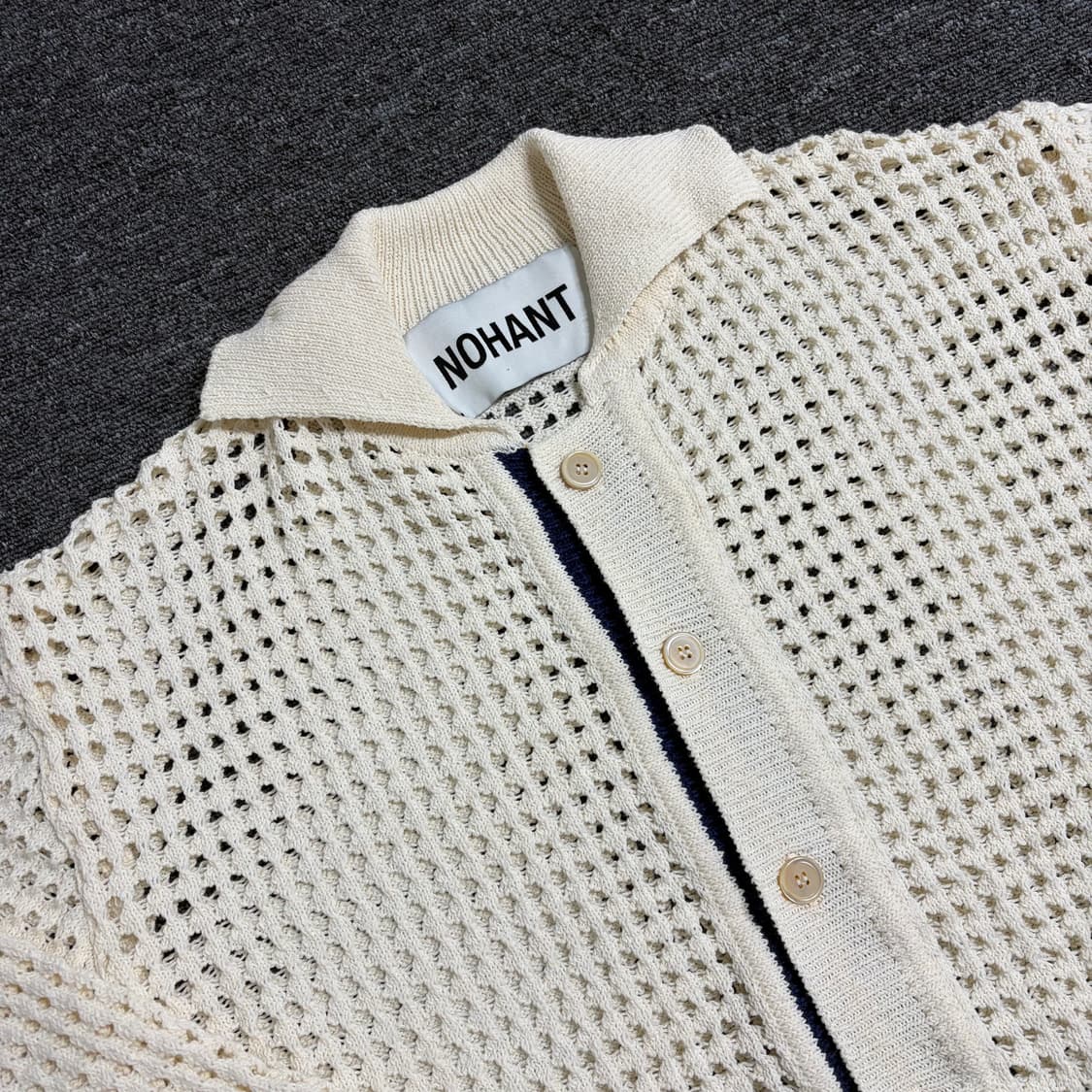 노앙 크로쉐 니트 가디건 상품이미지4