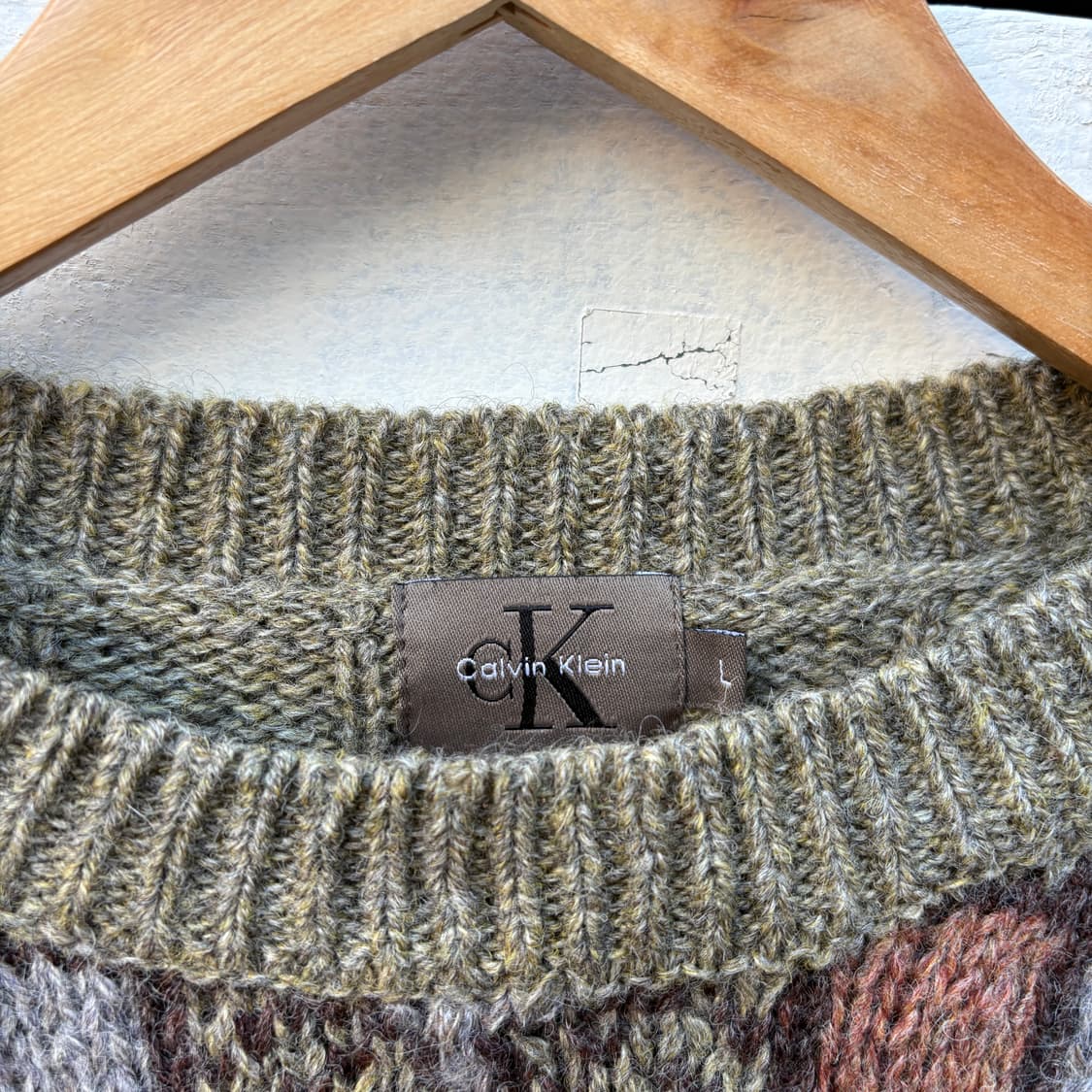Calvin Klein 빈티지 캘빈클라인 울 니트 상품이미지4