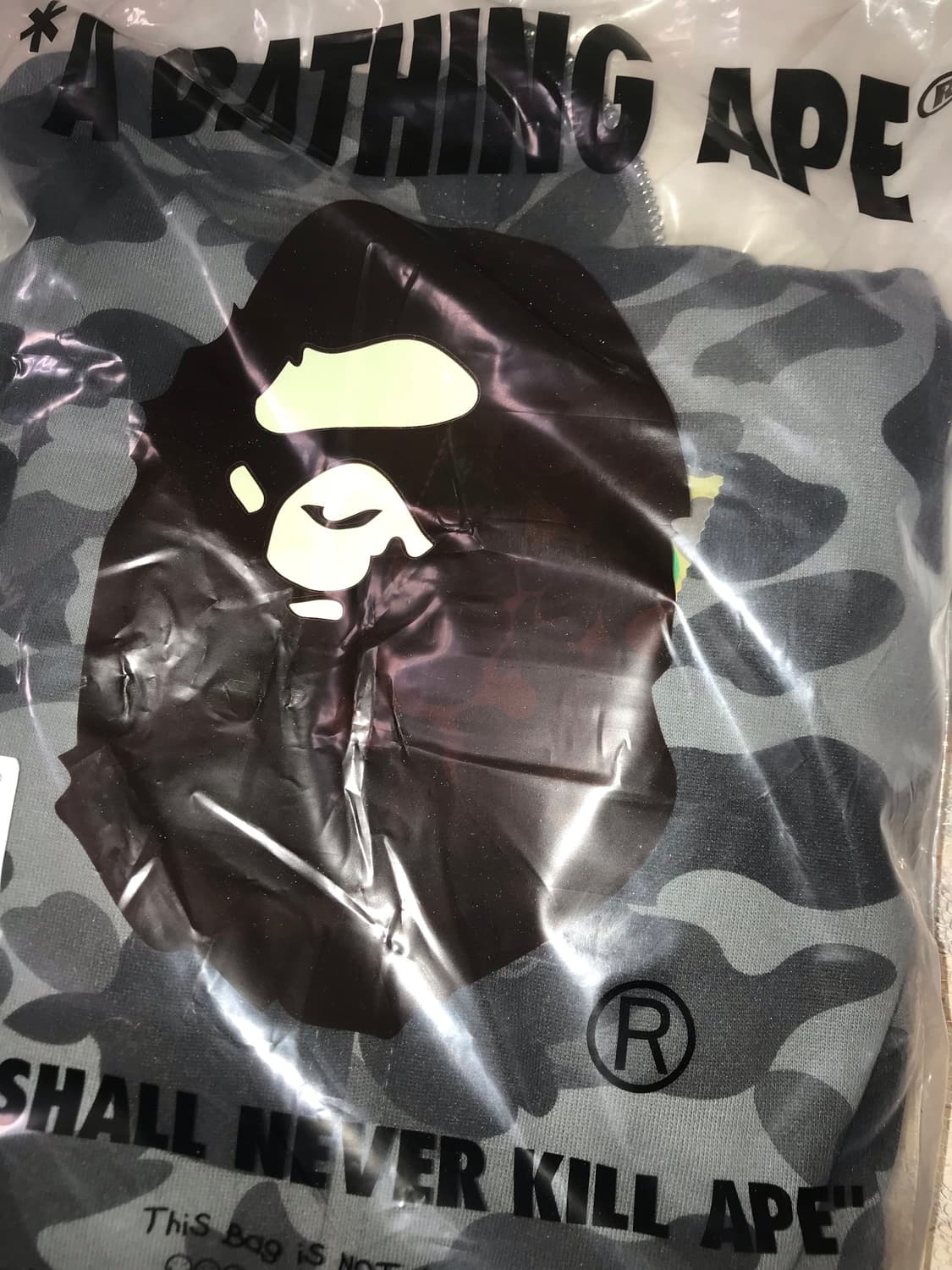 Bape 베이프 카모 샤크후드집업 상품이미지1
