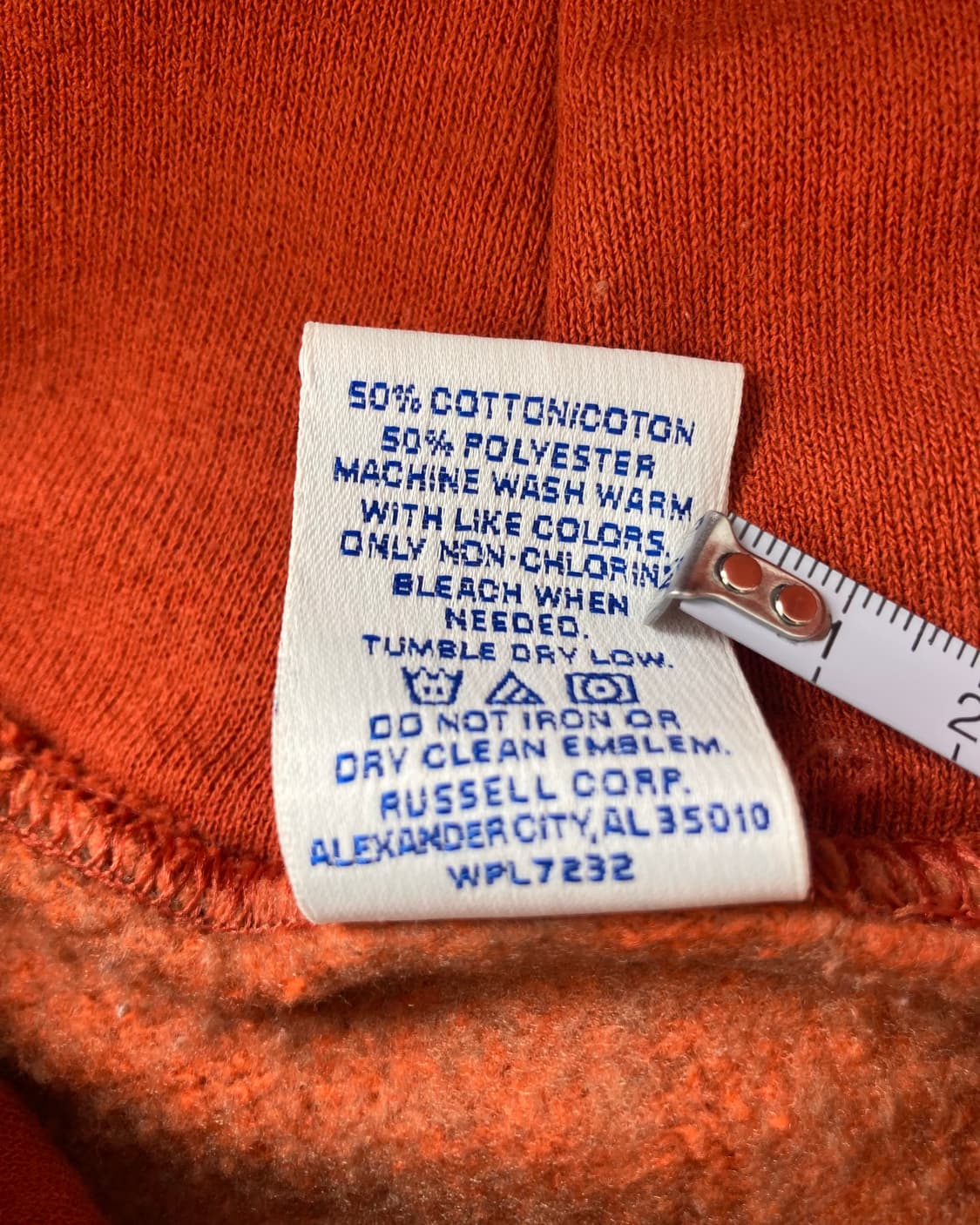 00s Russell Hoodie (orange) 상품이미지4