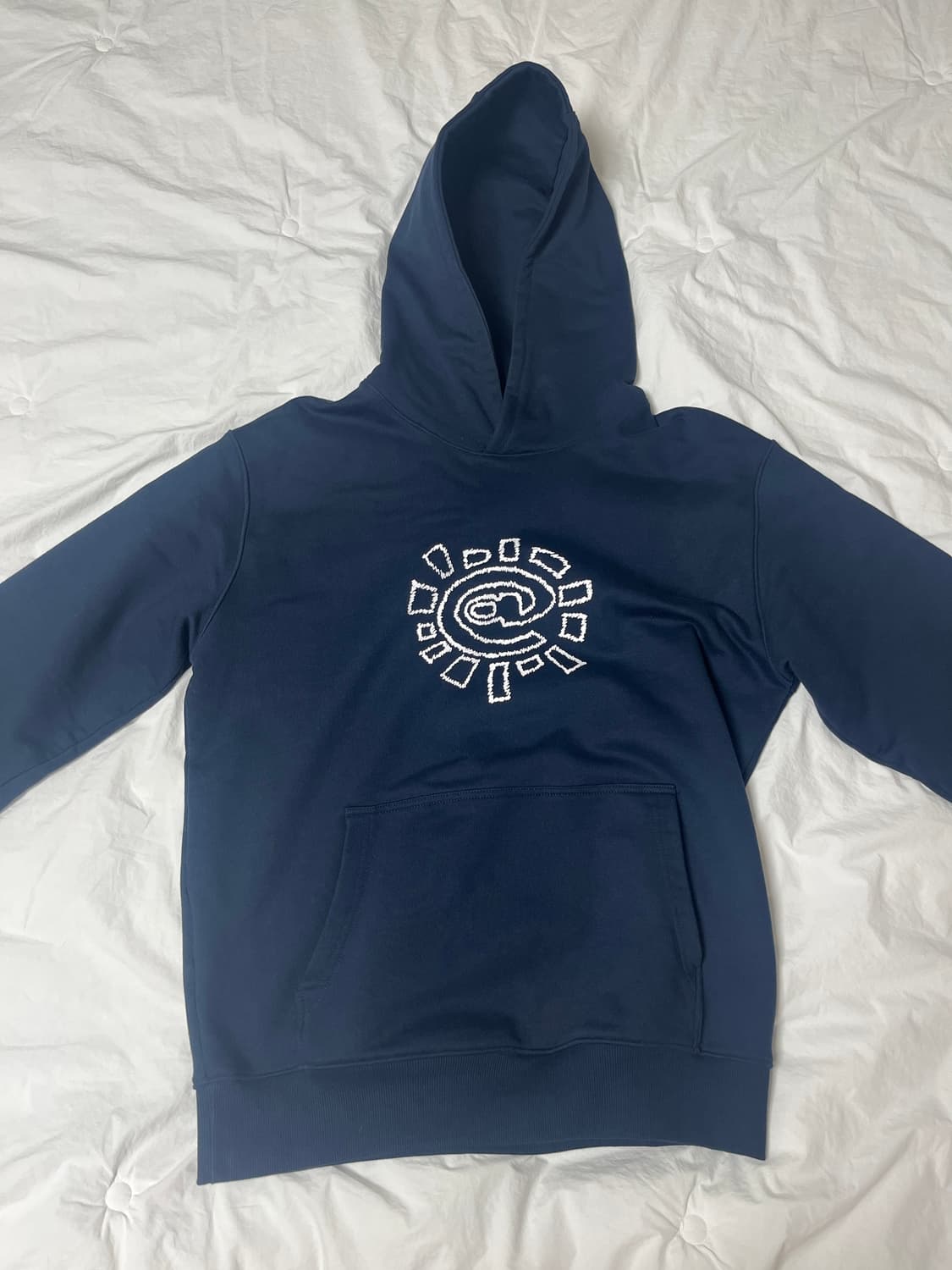 Always Do What should Do 후드티 네이비 상품이미지1