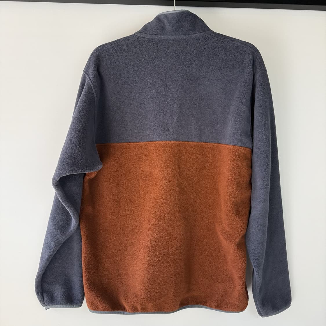 15FW 파타고니아 신칠라 스냅-T 플리스 그레이 오렌지 상품이미지4