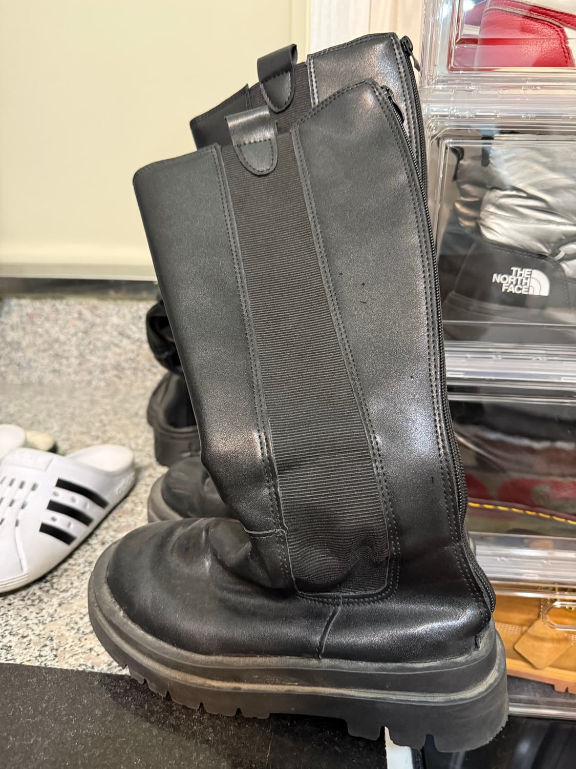 블랙 롱부츠 230 상품이미지1