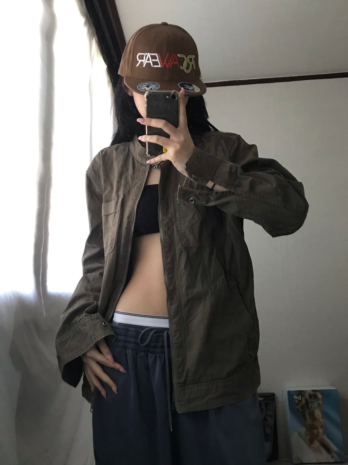 에드윈 브라운 넥버클 자켓 상품이미지4