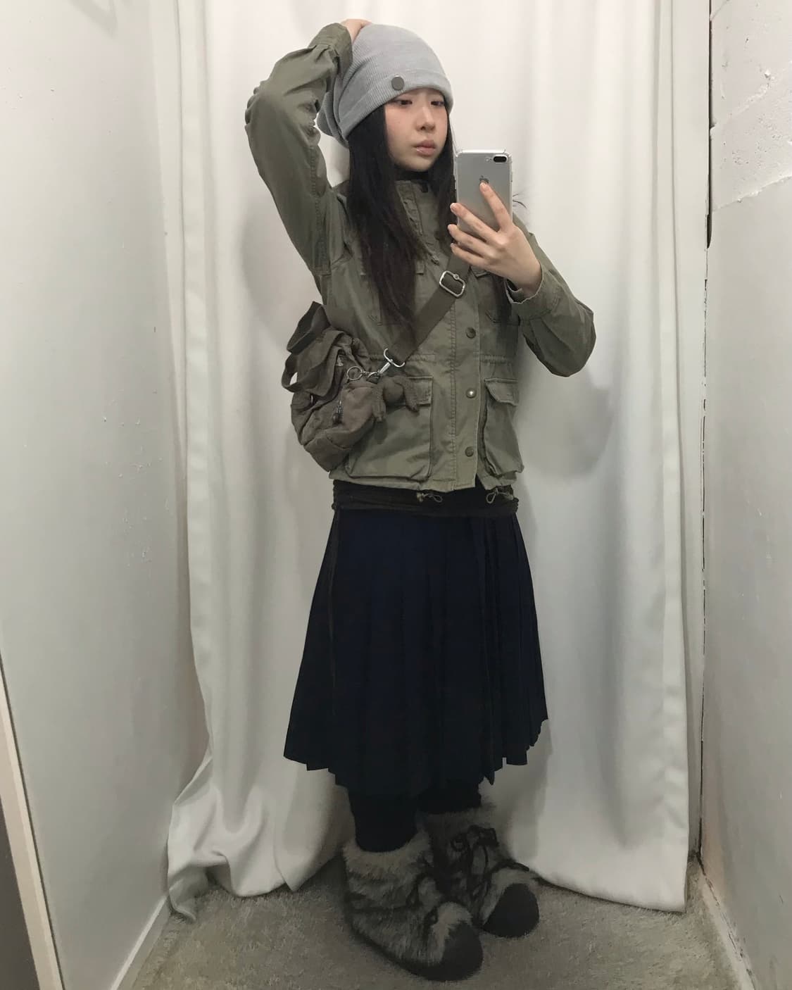 숏 야상 니혼진 코디 세트 🤍 상품이미지1