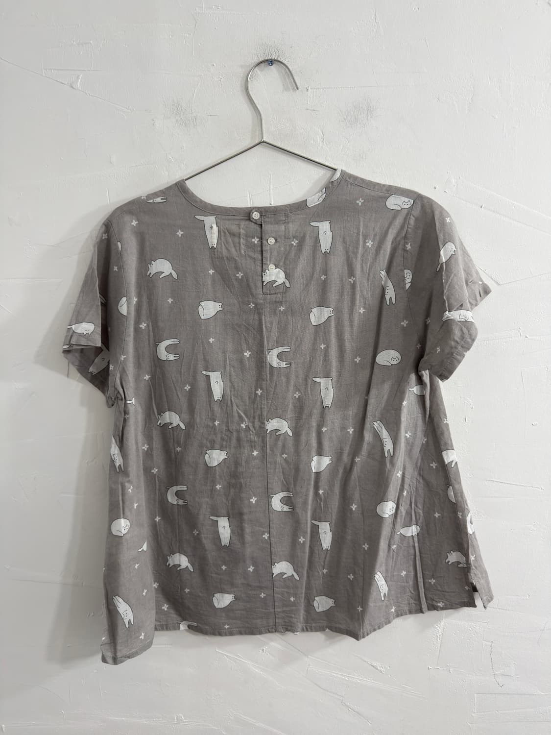 cat flower blouse 상품이미지4