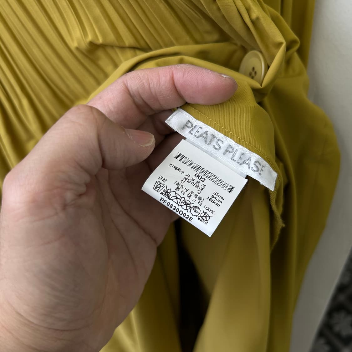 플리츠플리즈 옐로우 원피스 상품이미지4