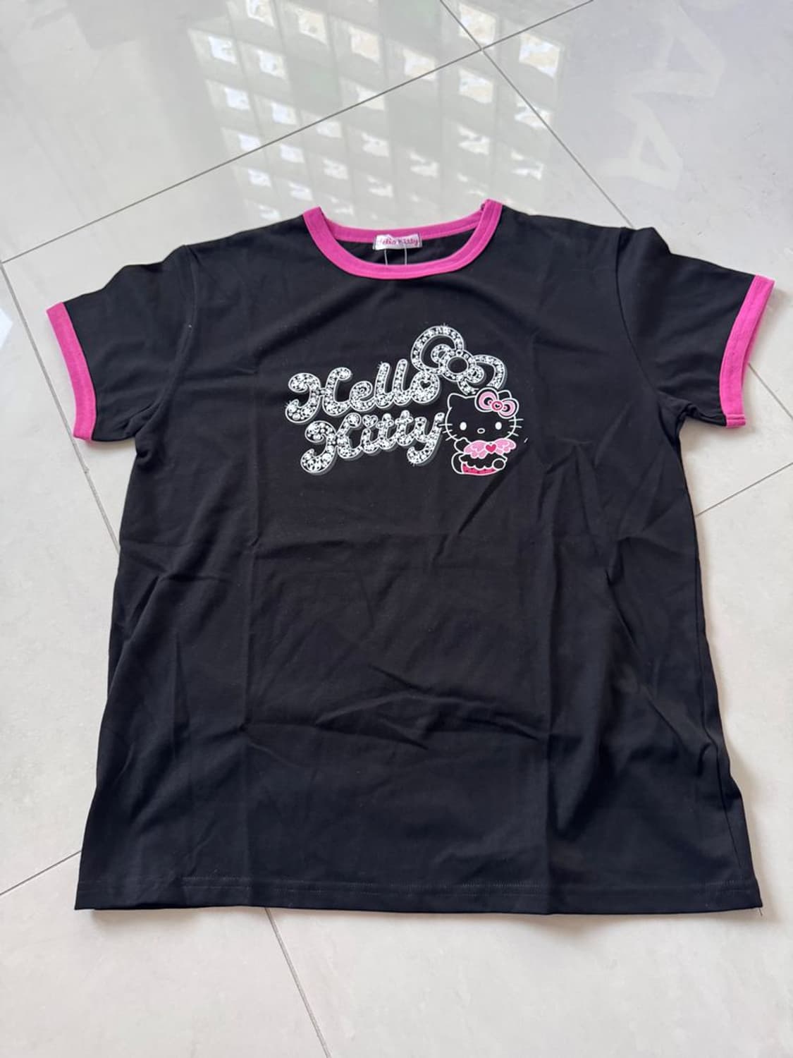 KITTY RINGER T 헬로 키티 링거 티셔츠 상품이미지2