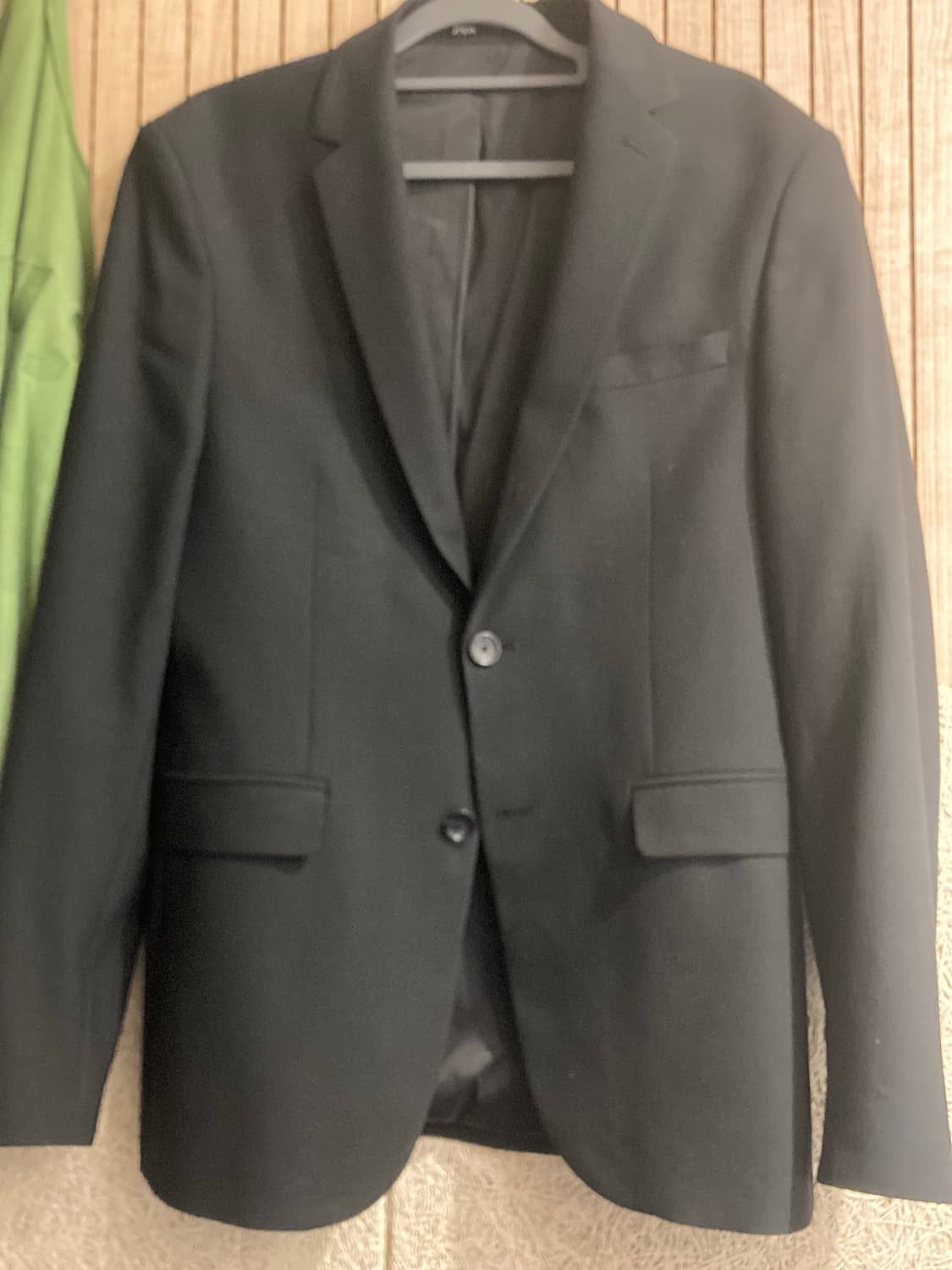 자라 검은 정장 자킷 블랙 블레이저 46EUR ( S,95-100) 상품이미지1