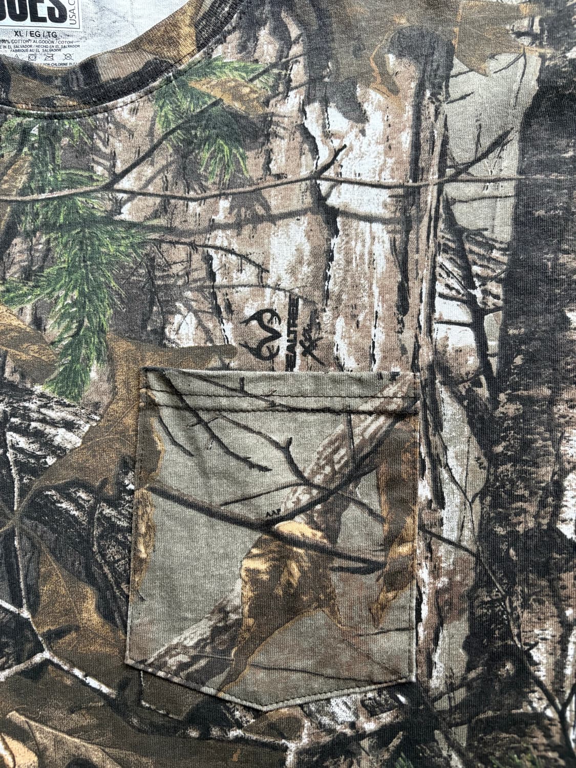 (XL) realtree 리얼트리 빈티지 긴팔 티셔츠 롱슬리브 카모 상품이미지2