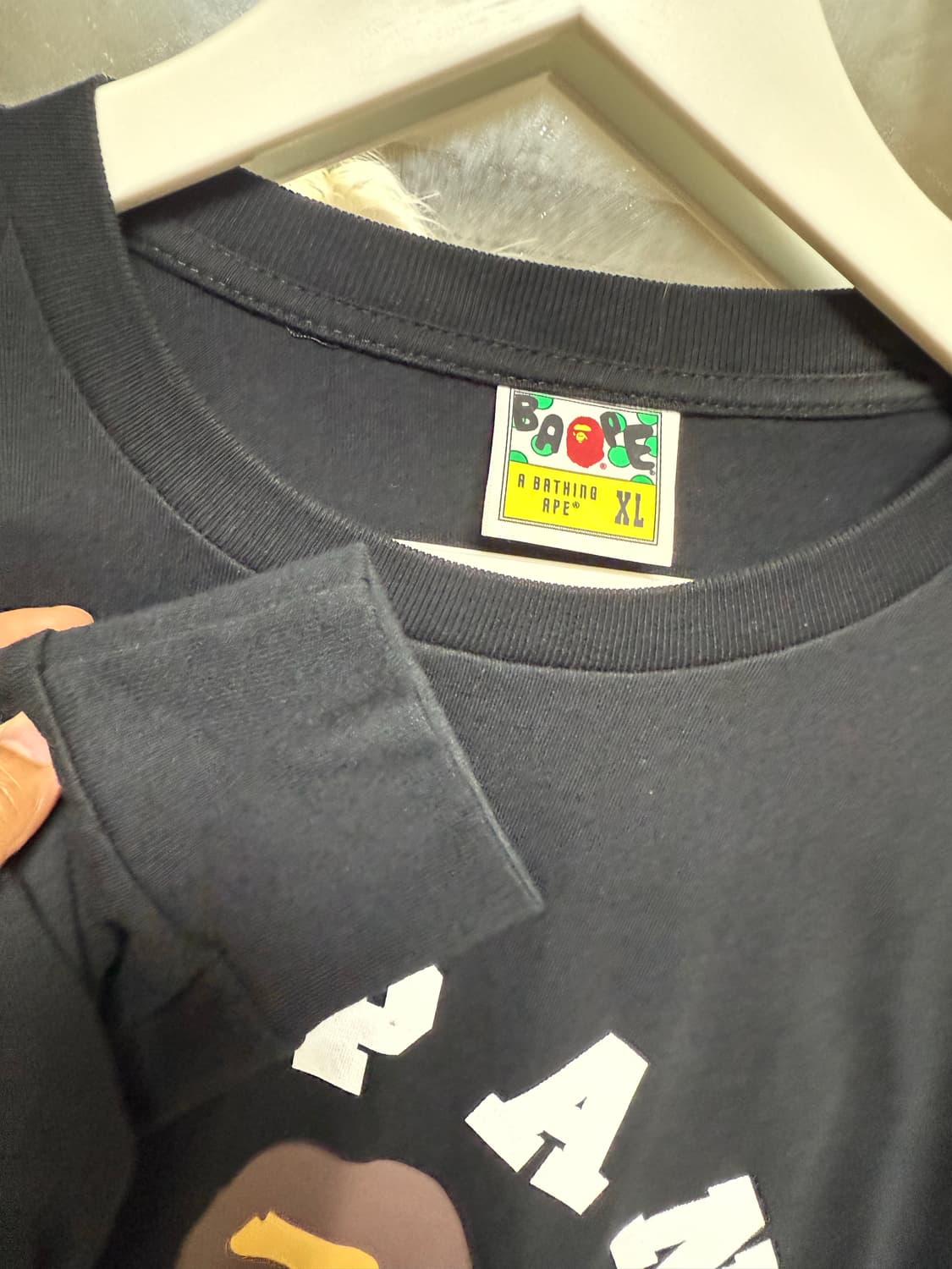 베이프 재팬 롱슬리브 xl 상품이미지2