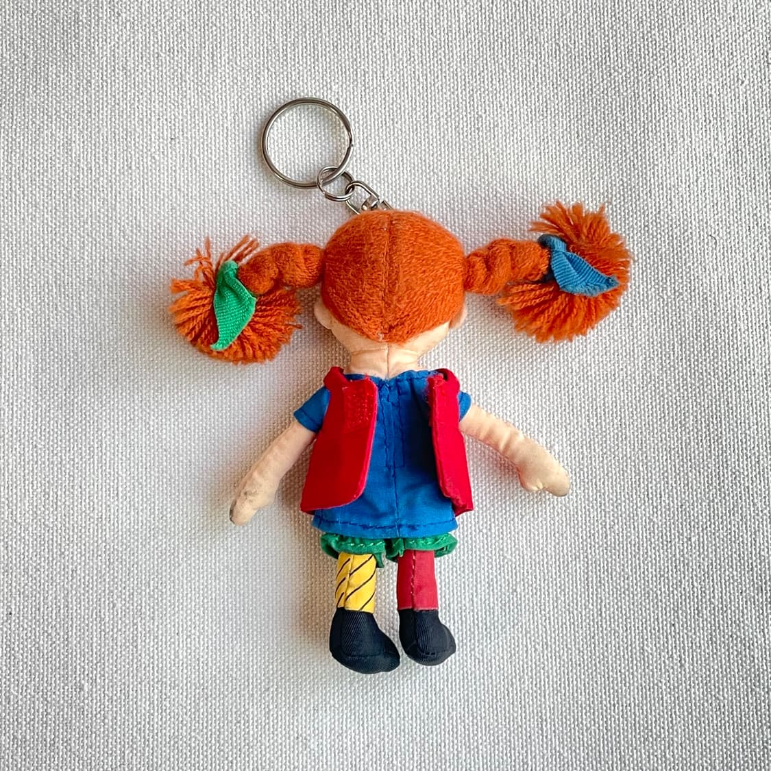 말괄량이 삐삐 인형 키링 열쇠고리 악세사리 캐릭터 참 인형 옷 입히기 상품이미지3