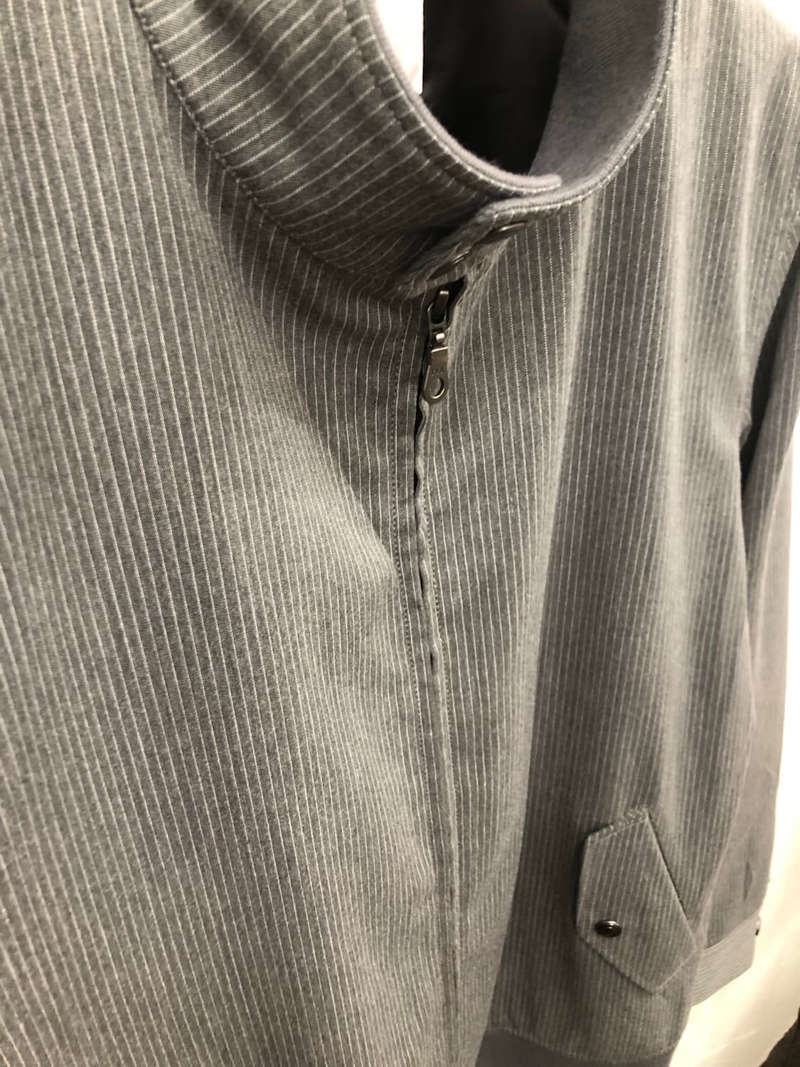 타케오 키쿠치 스트라이프 해링턴 자켓 상품이미지6