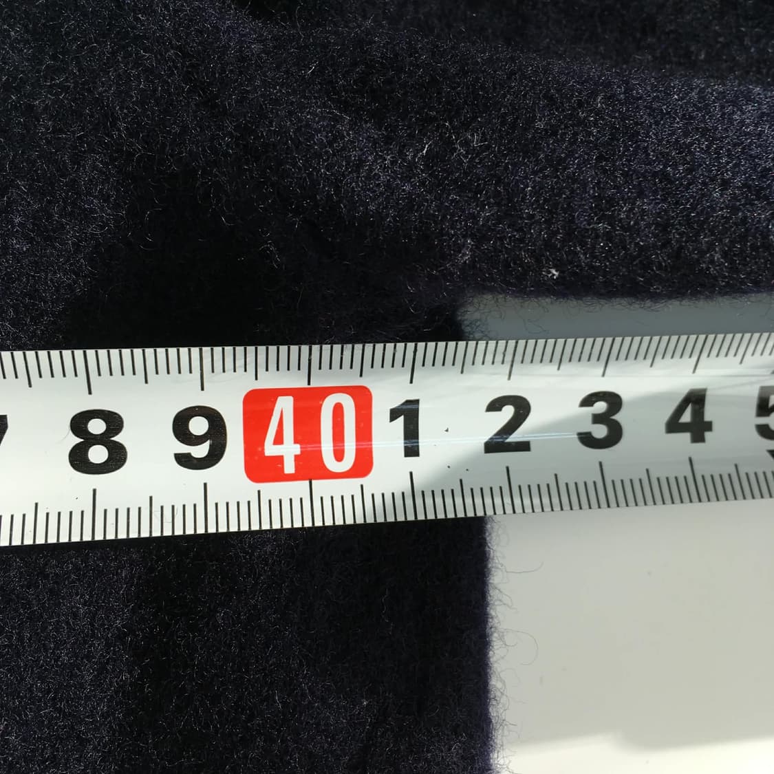 꼼데가르송 네이비 울 니트 걸즈 가디건(L) 상품이미지10