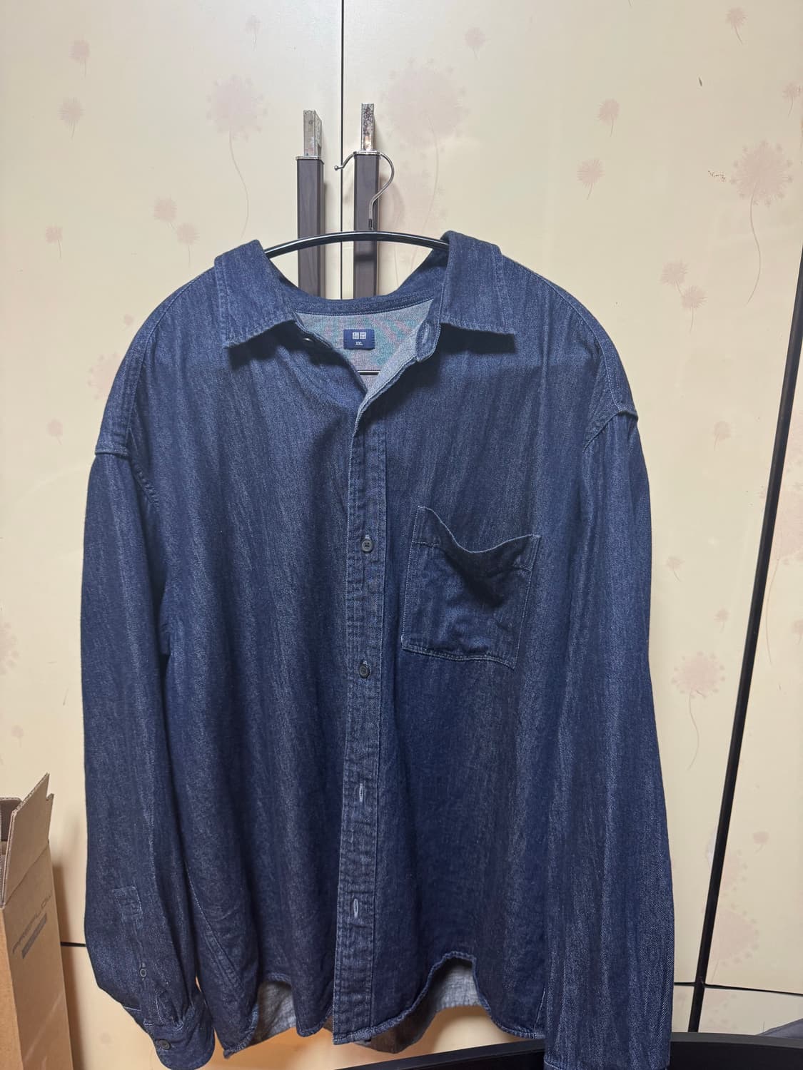 유니클로 데님 청 셔츠 xxl 상품이미지1
