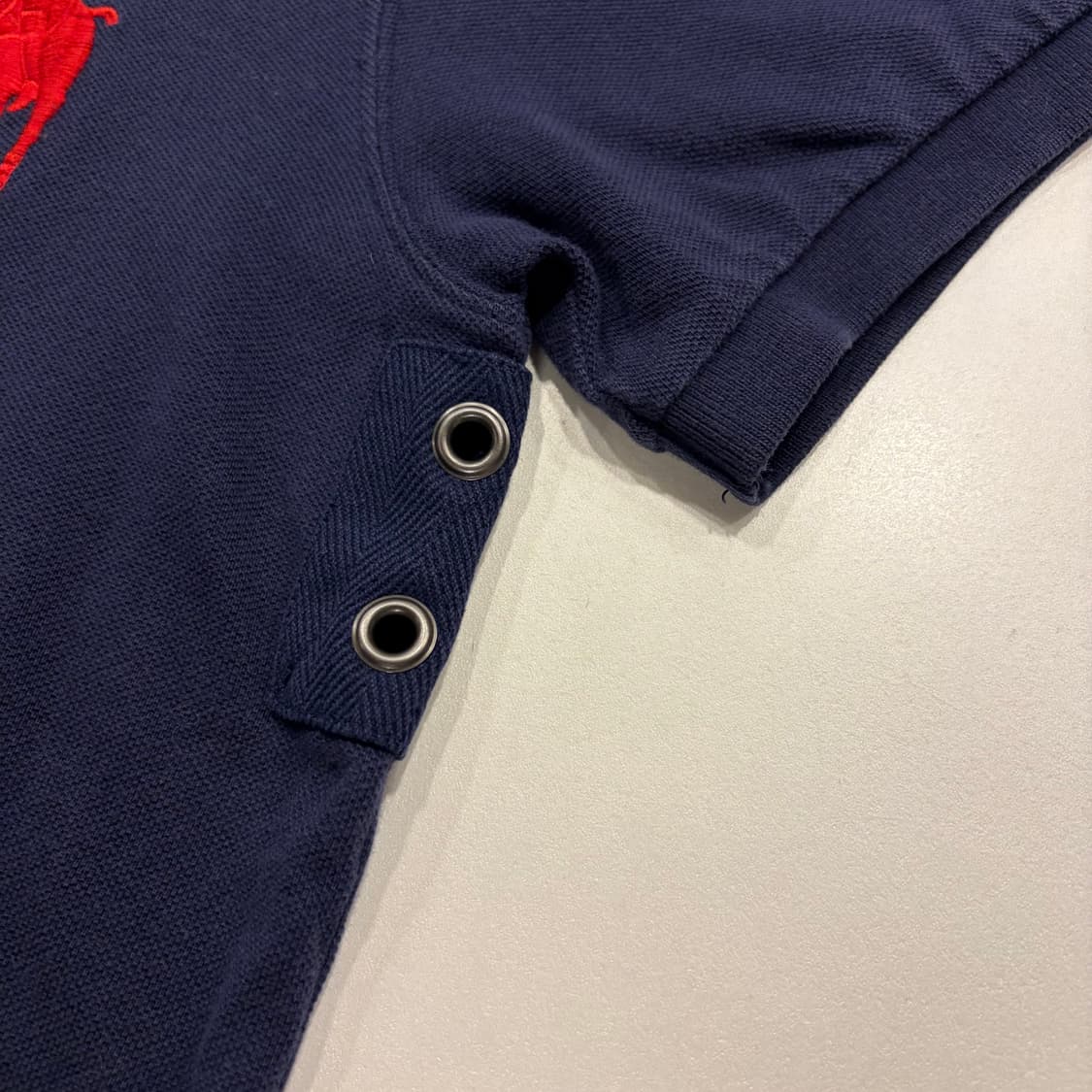 [M] 폴로 랄프로렌 네이비 USA 반팔 카라티 B228 상품이미지7