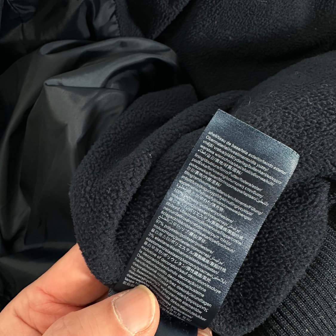 M 타미힐피거 네이비 퀼팅자켓 상품이미지6