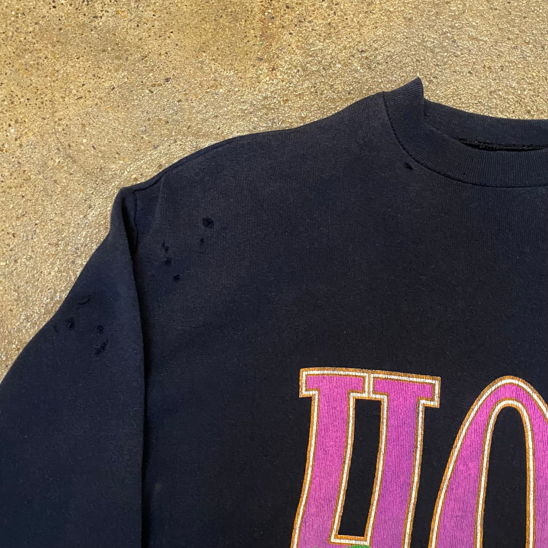 90s USA 빈티지 데미지 바이크 맨투맨  상품이미지4