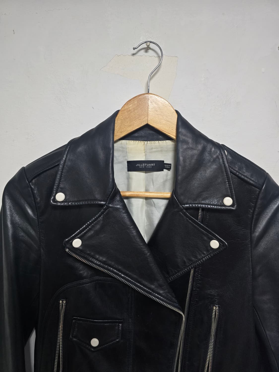 
질스튜어트 뉴욕 여성 양가죽 라이더 자켓 85  상품이미지3