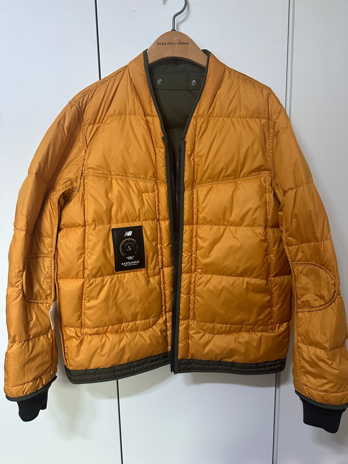 뉴발란스 EASTLOGUE 패딩 점퍼 카키 상품이미지8