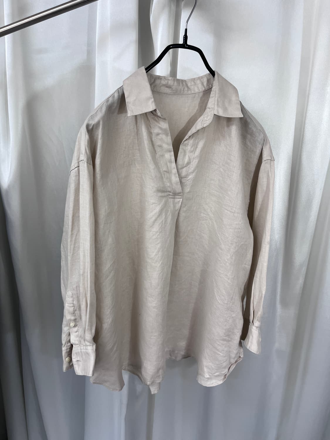 uniqlo linen blouse  상품이미지1
