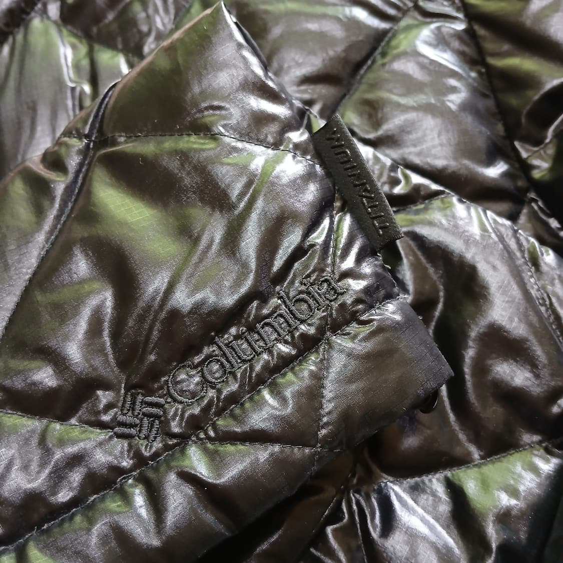 Columbia 컬럼비아 구스다운 퀄팅 단추 자켓 패딩 상품이미지2