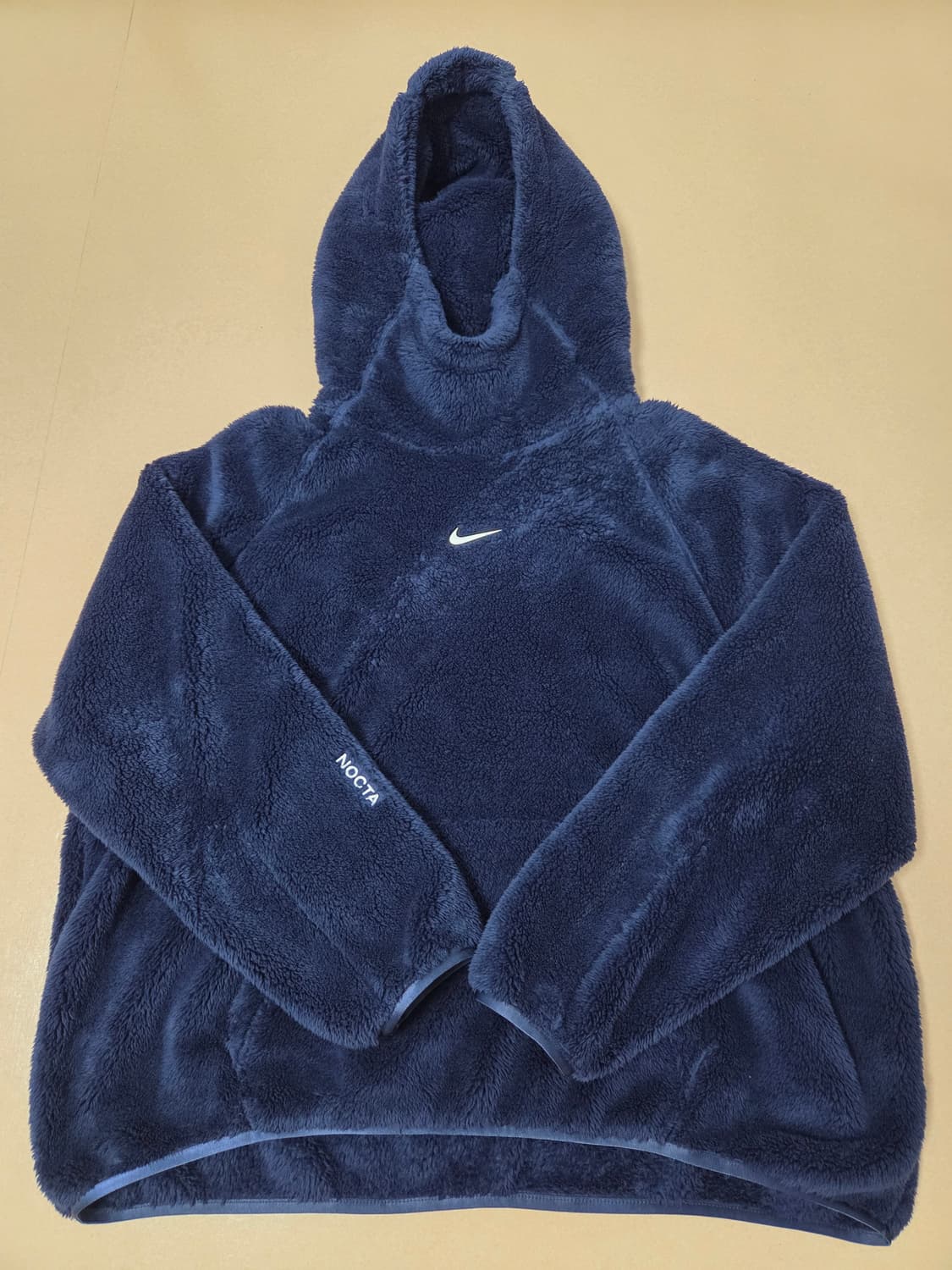 나이키 x 드레이크 녹타 8K 픽스 플리스 후드 미드나잇 네이비 셋업  상품이미지2