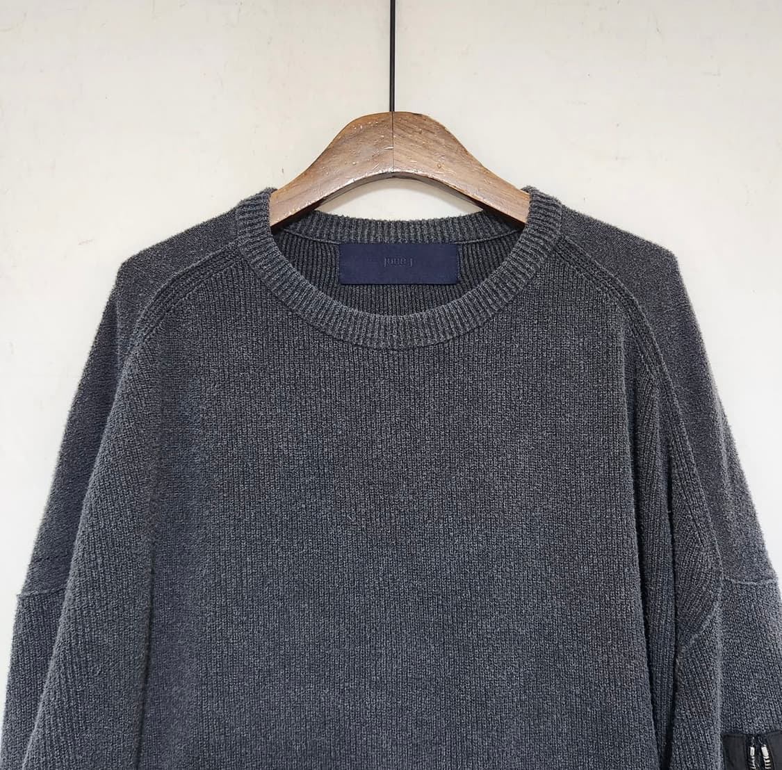 준지 2023 23 S/S 스트링 니트 스웻 입니다.  상품이미지6