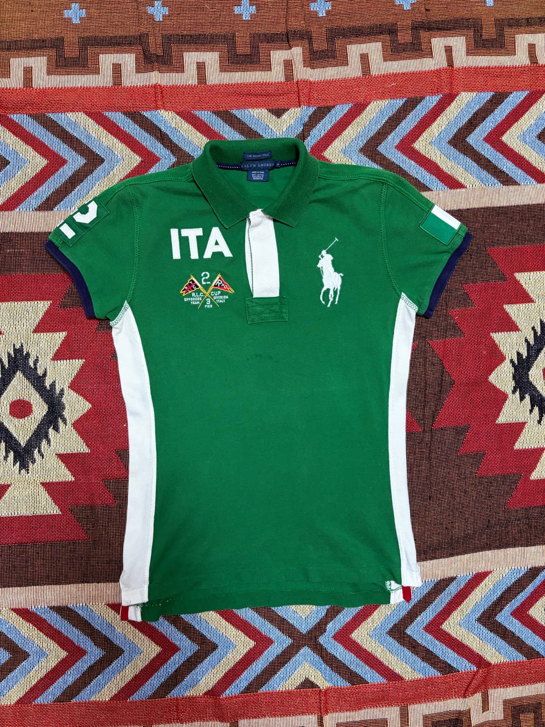 44-55) 폴로 랄프로렌 빅포니 이탈리아 카라티 치프키프 상품이미지1