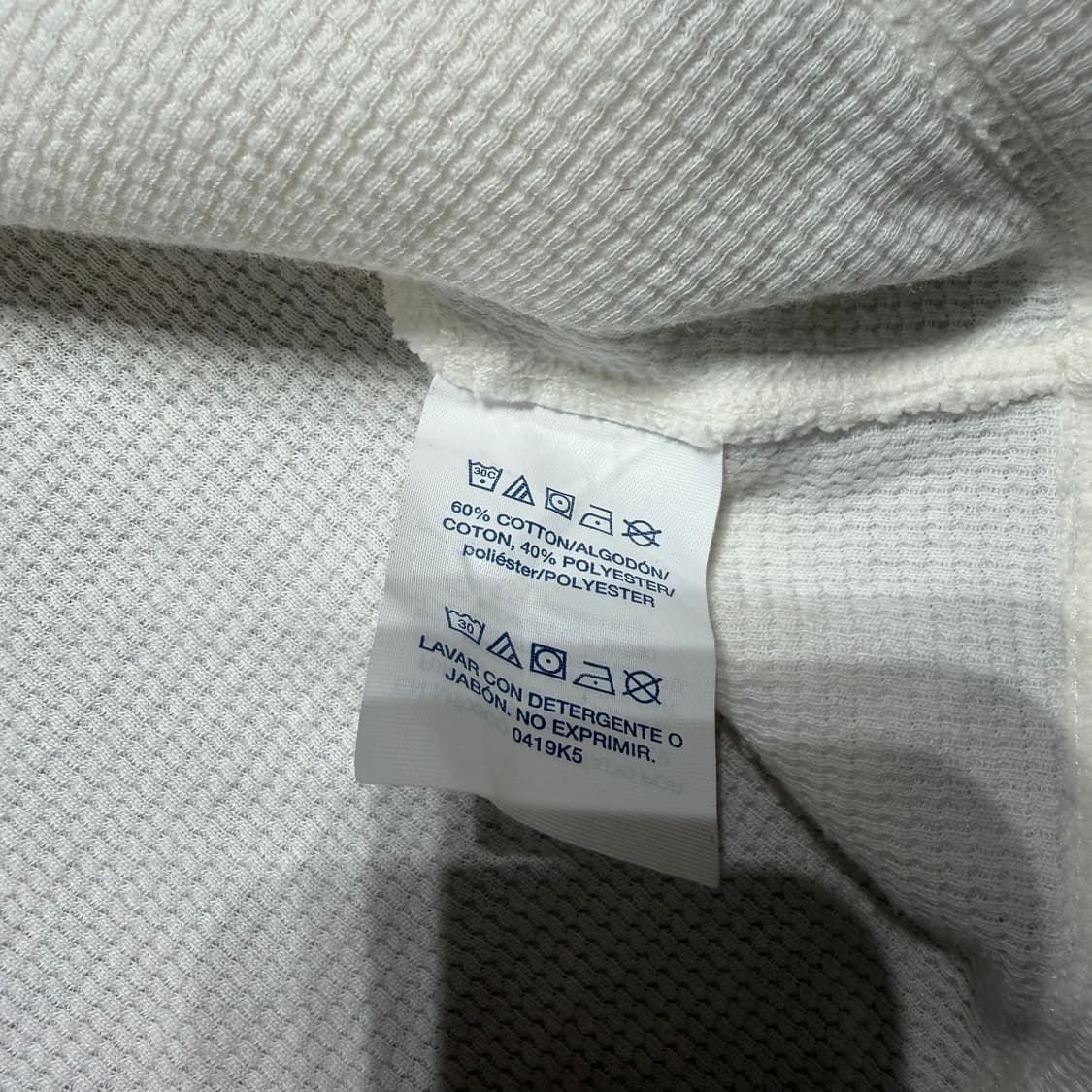 폴로랄프로렌 와플 헨리넥 반팔 XL 상품이미지3