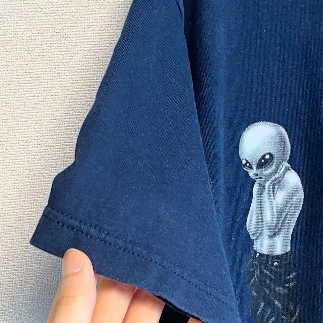 90s 빈티지 외계인 그래픽 아트웍 티셔츠 상품이미지8