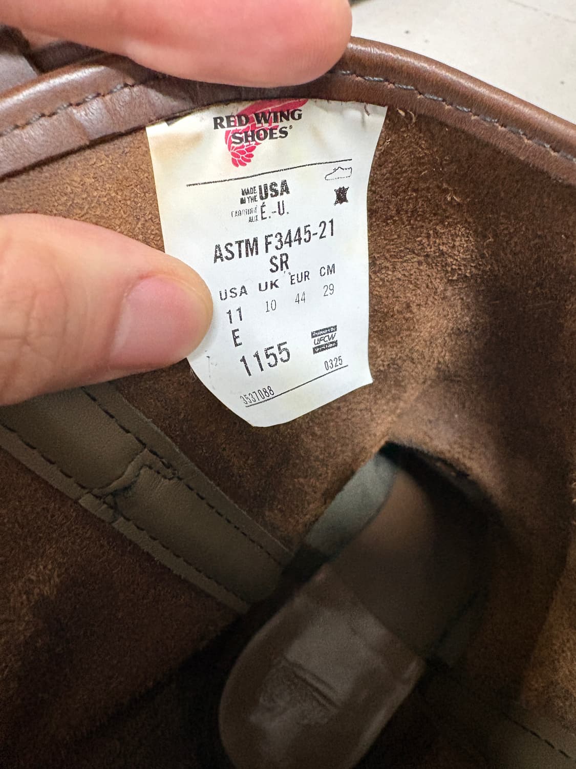 레드윙 1155 페코스 웨스턴부츠 us11 상품이미지6
