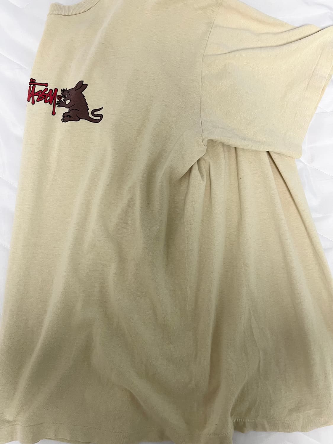 90s 스투시 rat pack 티셔츠 made in usa 상품이미지6