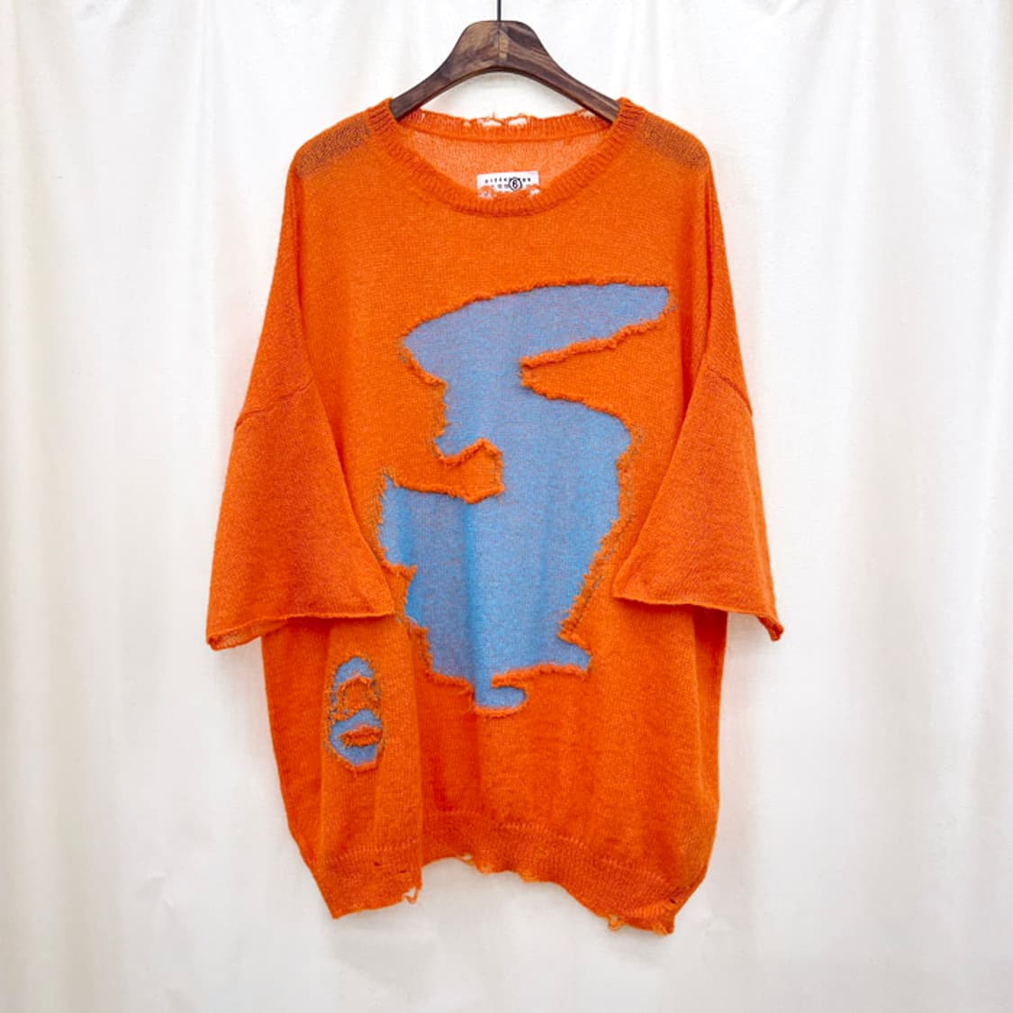 MM6 메종 마르지엘라 25SS 디스트로이드 모헤어 니트 상품이미지3