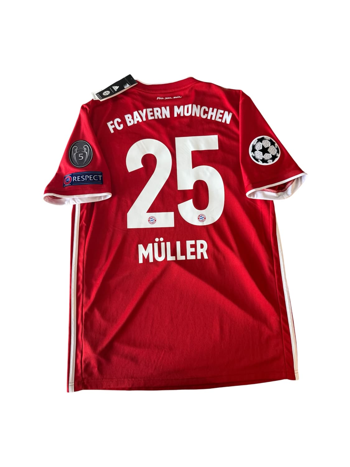 [L/105]2020 바이에른 뮌헨 홈 챔결 킷 뮐러 FR8358 상품이미지2