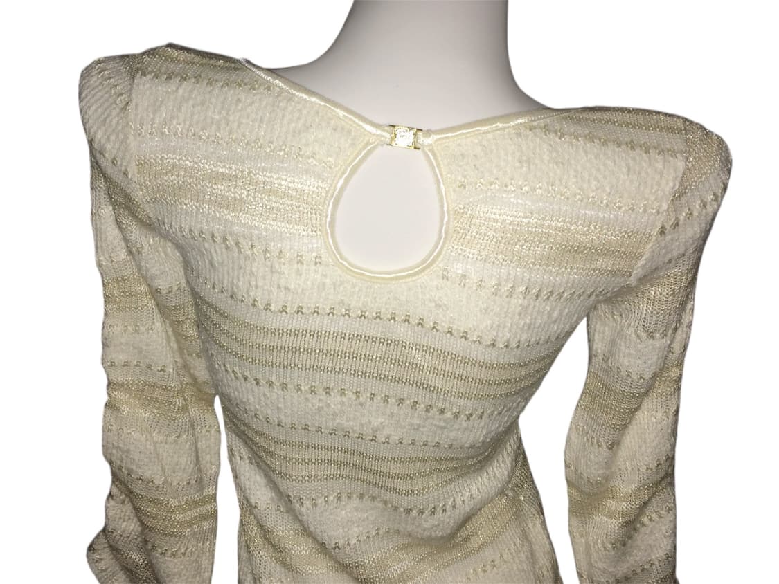 세실맥비 셔링 글리터 튜닉 니트 원피스 갸루 y2k 상품이미지1