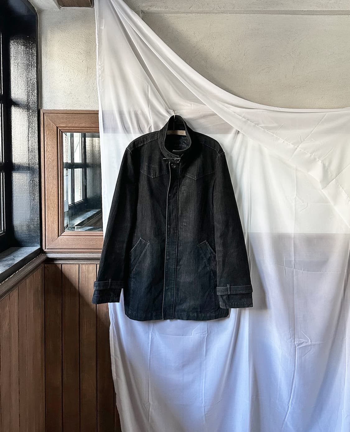 LOUIS CHAVLON fur heavy cotton jacket 상품이미지9