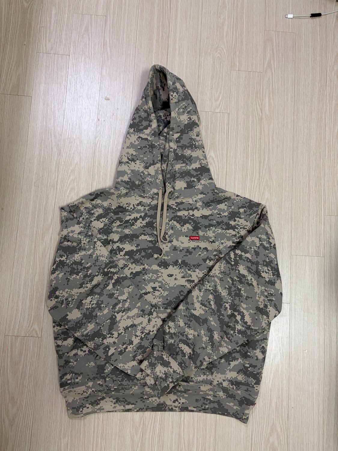 슈프림 스몰 박스 카모 후드 상품이미지2