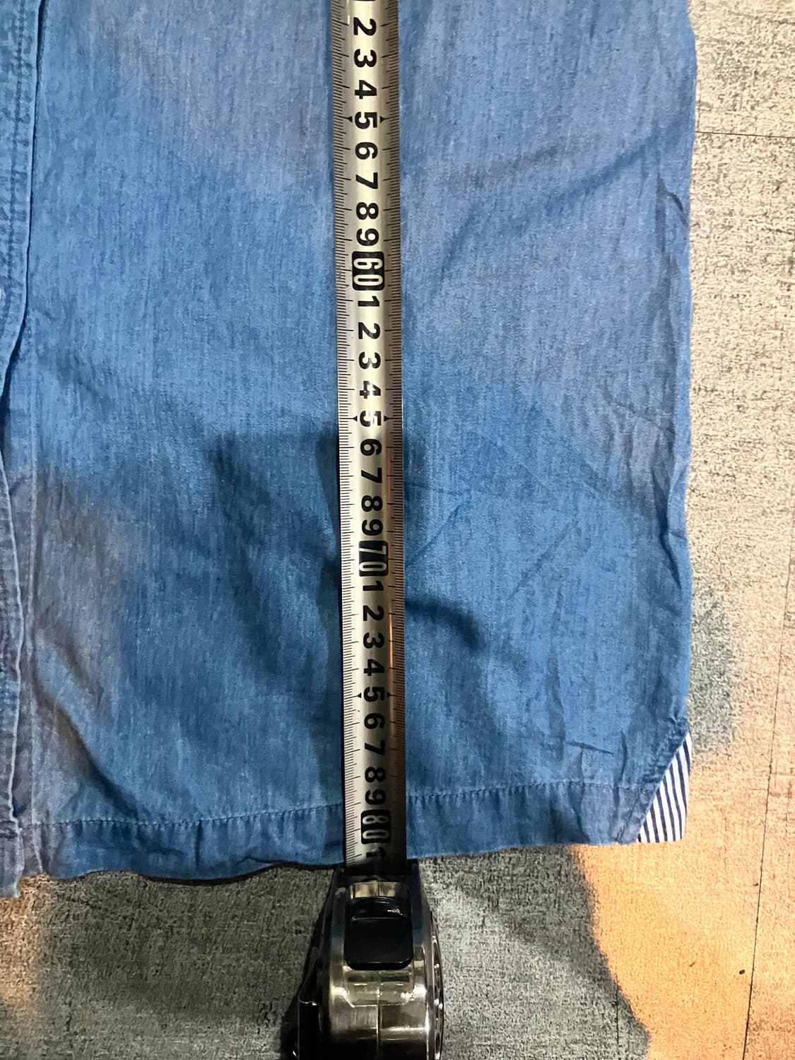 Polo 폴로랄프로렌 반팔 데님 롱원피스 상품이미지3