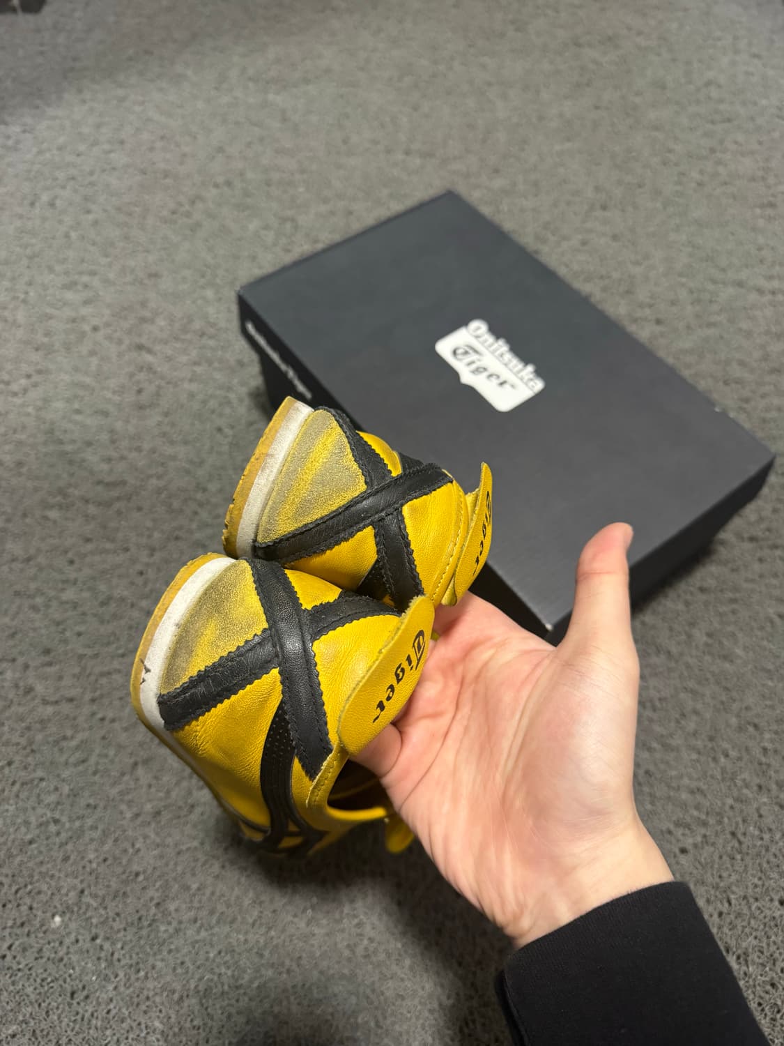 오니츠카타이거 멕시코66 옐로우 270 상품이미지3