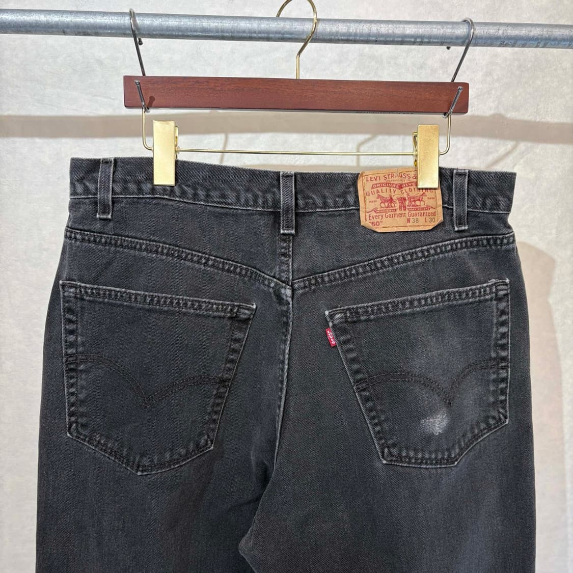 90년대 미국 리바이스 550 블랙lj198 상품이미지8
