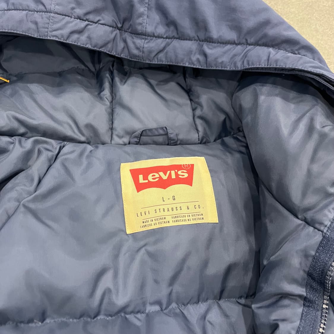 리바이스 미운틴 파카 패딩 네이비  상품이미지5