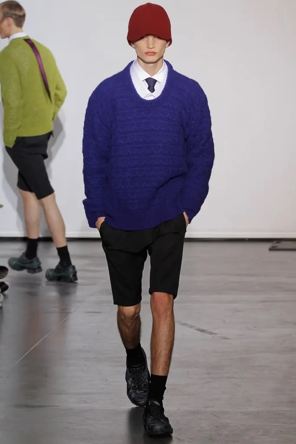 [M] 라프시몬스 12FW 청키 앙고라 스웨터 상품이미지3