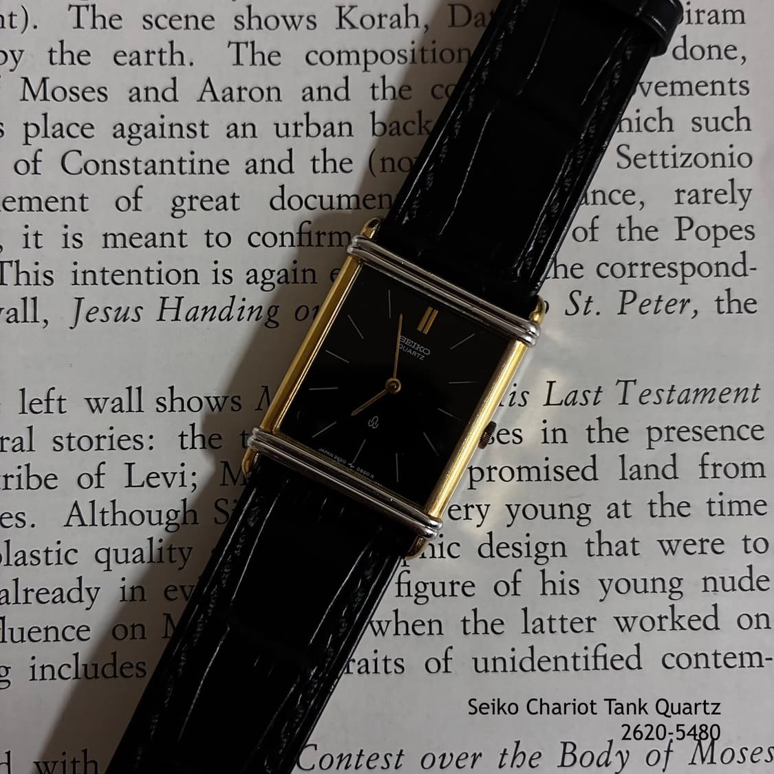 Seiko Chariot Tank Quartz 상품이미지2