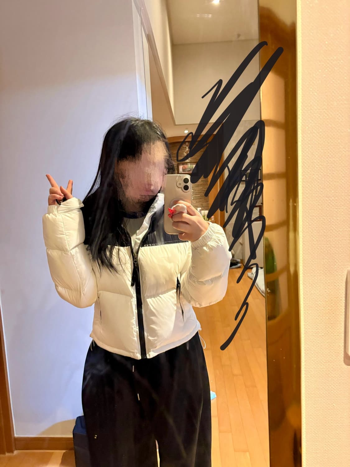 눕시 화이트노벨 m팔아여 상품이미지1